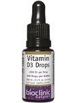 \Bioclinic Naturals - Vitamin D3 Drops 1,000 IU\""