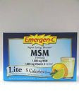 Alacer Corp. - Emergen-C? MSM Lite Citrus