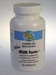 American Biologics - MSM Forte